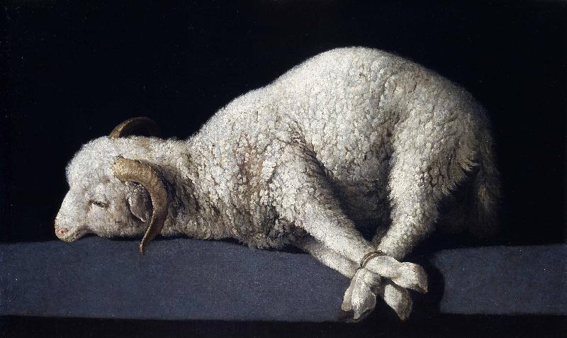 Francisco de Zurbaran Agnus Dei